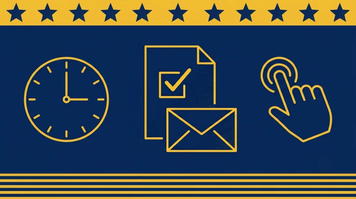 An accessible explainer video series on voting by mail