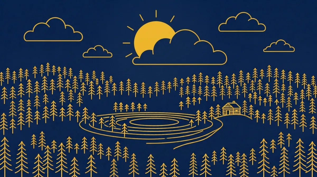 Volunteer technical support for a land-based spiritual community